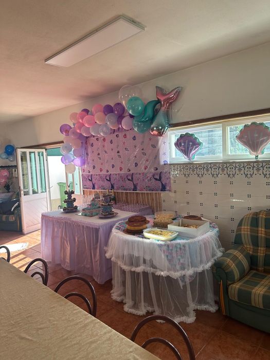 Espaço para festas e convívios