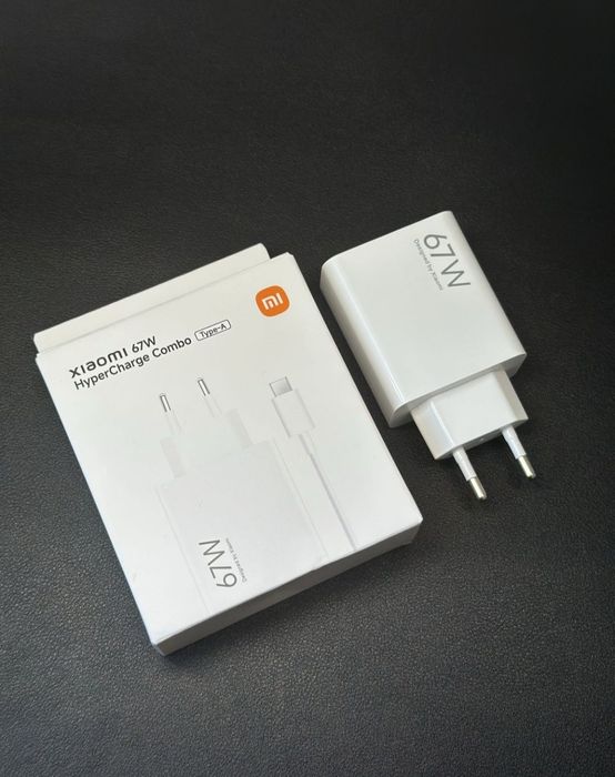 Зарядка турбо  Xiaomi 67W Mi Turbo Charge с кабелем 1м.
