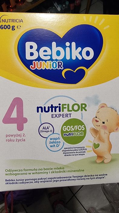 Bebiko Junior Nutriflor Expert 4 Mleko Powyżej 2 Roku 600g