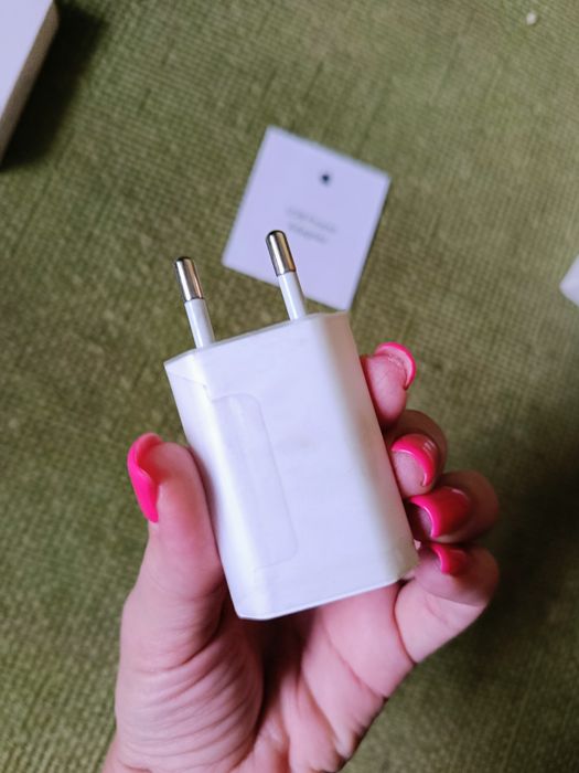 Оригінальний комплект зарядки для iPhone кабель Lightning, блок живлення 5W