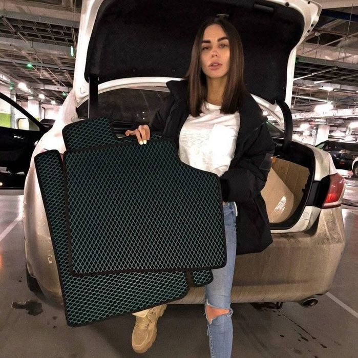 1000грн комплект зі складу  килимки ЕВА EVA в салон в багажник