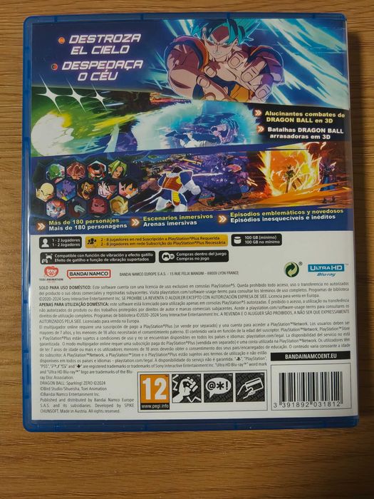 Dragon Ball: Sparking! Zero PS5