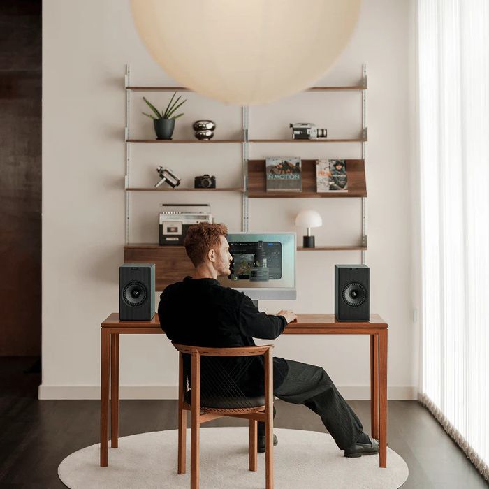 KEF Coda W - Moss Green - Kolumny podstawkowe aktywne 1 szt