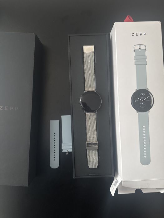 zegarek zepp e niebieski pasek