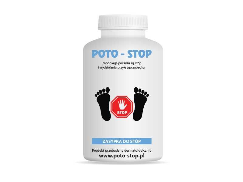 POTO-STOP B- Zasypka do stóp, kosmetyki do stóp