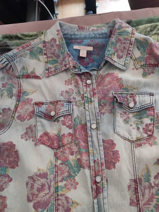 Koszula jeans esprit xxs