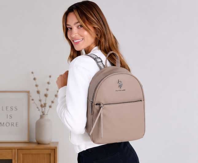 Оригінальний жіночий рюкзак U.S. Polo Assn, елегантний повсякденний рюкзак