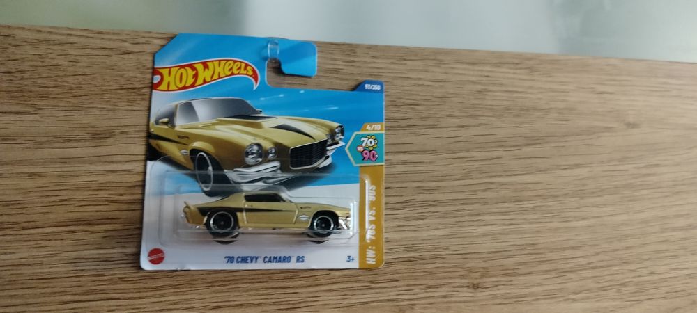 70 Chevy Camaro RS HOT WHEELS