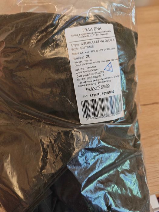 Bielizna letnia długa 505T/MON r.XL