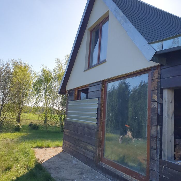 Okno Witryna Mahoń Duża super jakość