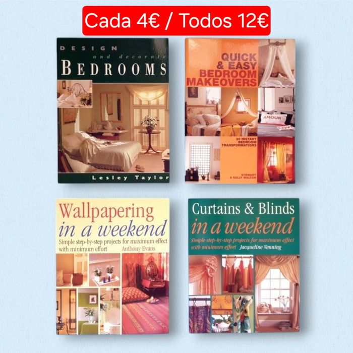 Livros de Decoração e Bricolage (em inglês)