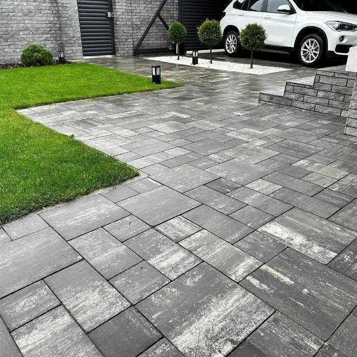 Бруківка Сарни Тротуарна плитка  Поребрик Блоки з відсіву Газоблок