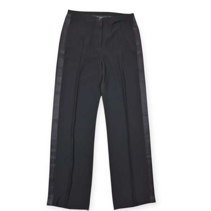 Spodnie Cambio czarne eleganckie S 36 lampasy  wieczorowe świąteczne