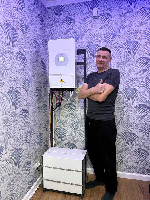 Електрик • Встановлення інверторів, акумуляторів, АВР•Київ, Борщагівка