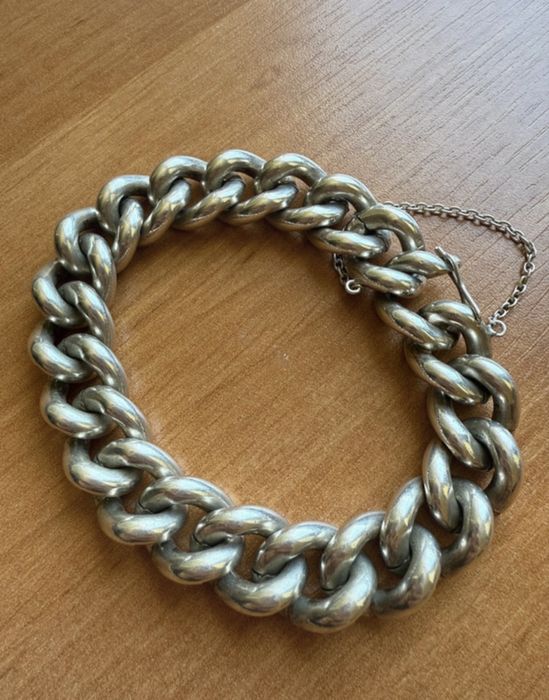 Srebrna Bransoletka Warmet 109 gram 22,5 cm