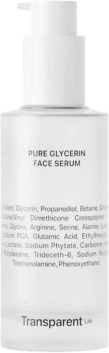 transparent lab pure glycerin serum nawilżające