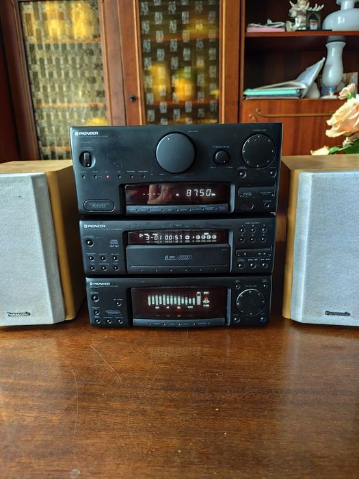 Pioneer zestaw CD radio wzmacniacz