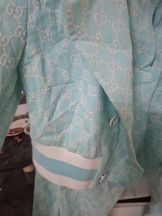 Obłędny komplet Gucci miętowy