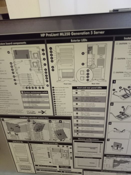 Serwer HP proliant ml350