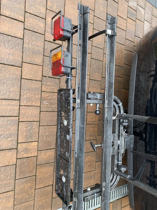 Uchwyt rowerowy - hak (dwa rowery)