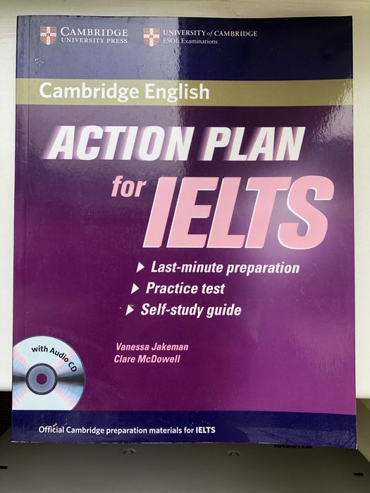 Cambrige | Action plan for ielts | книга підготовка до айлтс