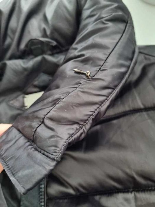 Massimo Dutti damska długa kurtka ,pikowany płaszcz  rozm M