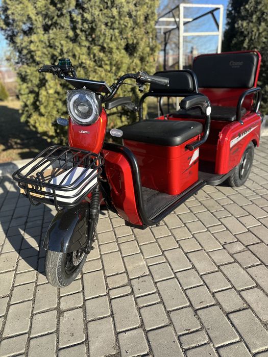 Трицикл Corso Sig L електротрицикл 1200вт