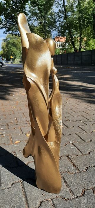 Rzeźba 80cm z jednego kawałka drewna
