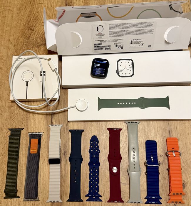 Apple Watch 7 45mm Cellular + iphone 7