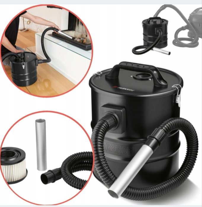 separator do popiołu, odkurzacz kominkowy Parkside PASK 18/7 C
