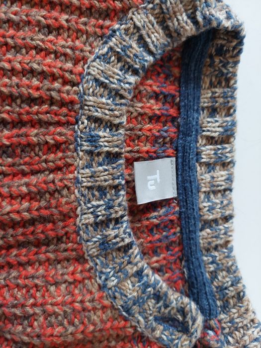 Sweter chłopiec TU bawełna i wełna rozm. 104
