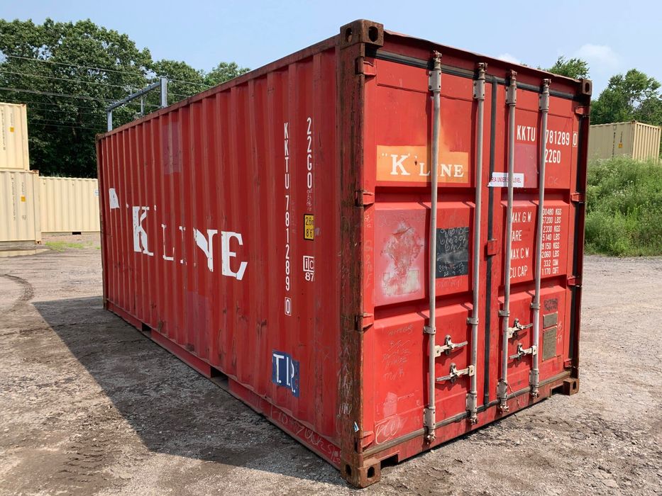 Kontener morski magazynowy 20DV 6 metrowy, transport HDS,  lok Wrocław!
