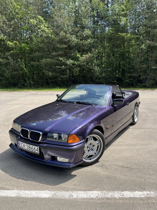 BMW E36 2.8 Cabrio Technoviolett, mpakiet vin, klimatyzacja, s24, manual