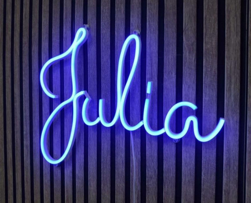 Promocja Neon z Wlasnym Imieniem Lub Dowolny Napis Reklama