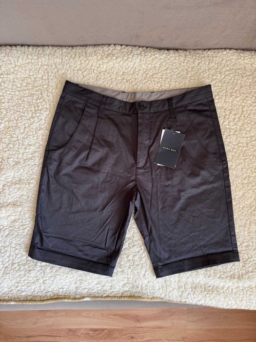 Krótkie spodenki męskie, szorty chinosy, Zara, r W32-nowe z metką.