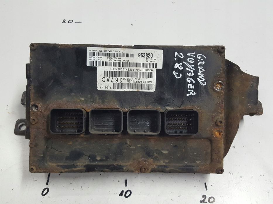 CHRYSLER GRAND VOYAGER V 08-10r 2.8 CRD KOMPUTER STEROWNIK P68027324AE