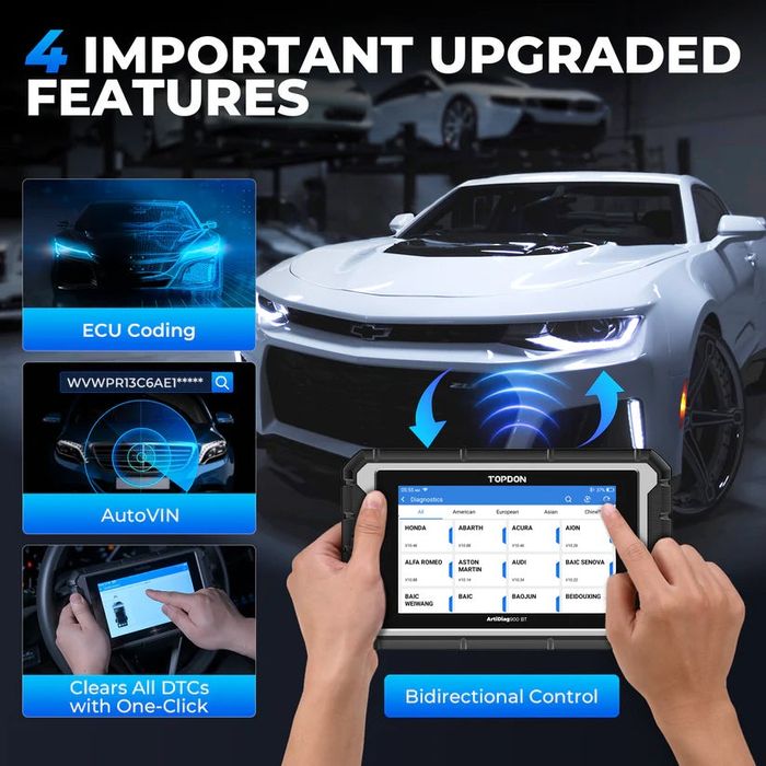 TOPDON ArtiDiag900 BT - Maquina de Diagnóstico Profissional