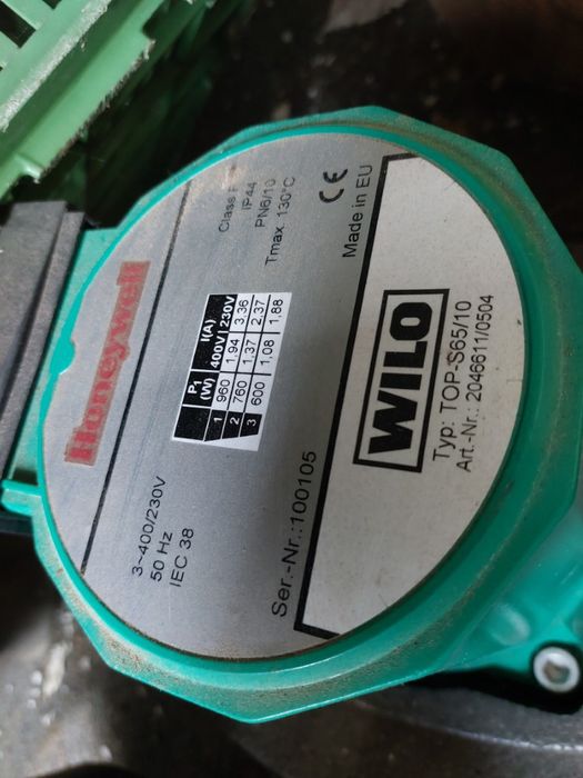pompa obiegowa wilo top-s 65/10 400v