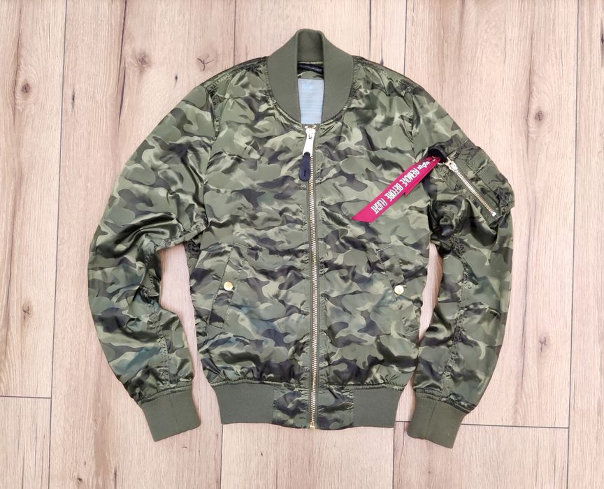 Alpha Industries damska kurtka bomberka flyers w rozmiarze XS