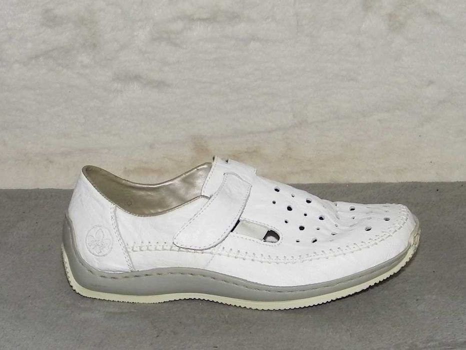 RIEKER Antisress - BUTY SKÓRA LATO - rozm. 39 - JAK NÓWKI !!!