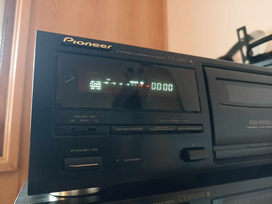Leitor gravador cassetes Pioneer CT S-250