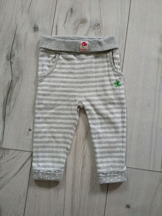 Elastyczne półśpiochy legginsy Salt &Pepper 62/68