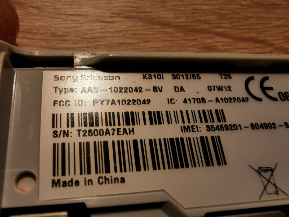 Sony Ericsson K310i sprawny, części