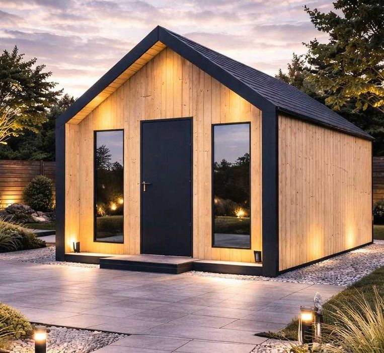 Nowoczesna stodoła domek letniskowy 6x4