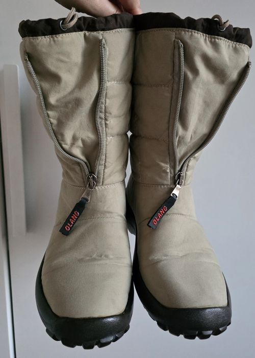 Olang śniegowce 40 buty zimowe damskie za kostkę ocieplane