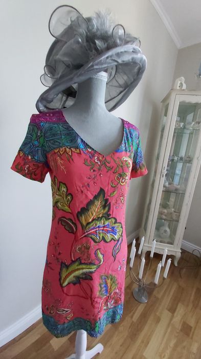 Sukienka Desigual 36 bardzo oryginalna mini