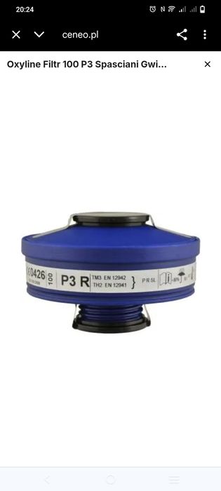 Filtr Spasciani 100 P3 R