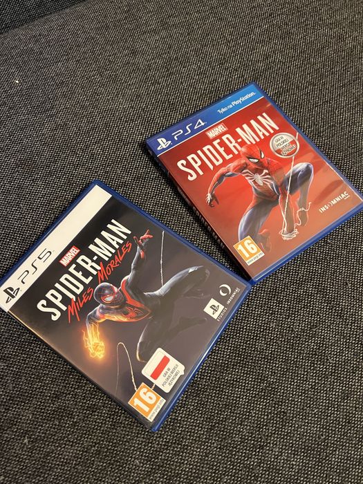 Zestaw gier Spider Man ps4 ps5