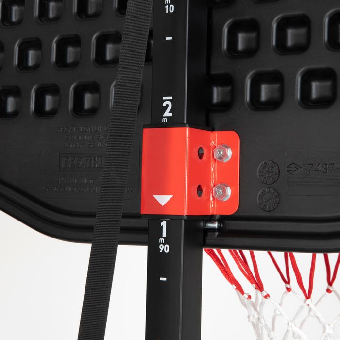 Tabela Basquetebol de Pé Regulável Dunk Criança 1,60 m a 2,20 m K900