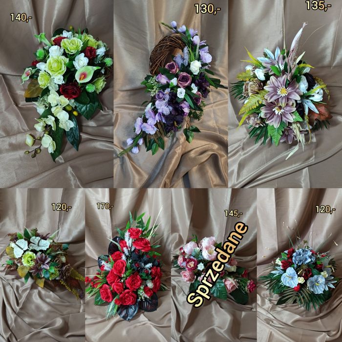 Wiązanki na cmentarz